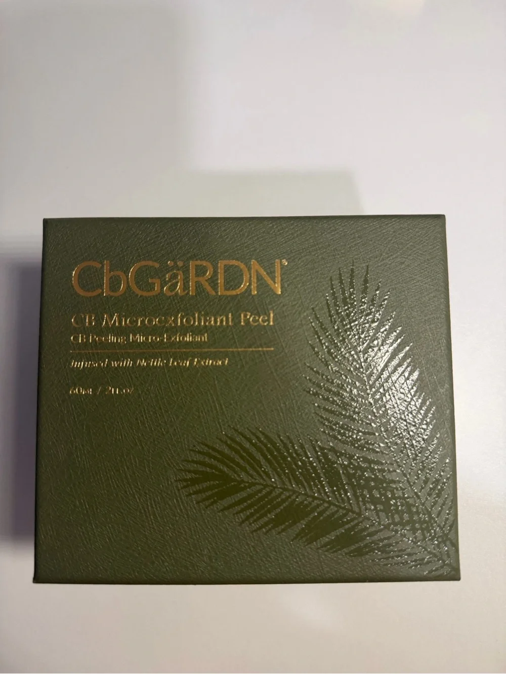 CbGäRDN CB Microexfoliant Peel NEW | Luxury Skincare | Retail $350